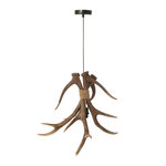 Paris Prix Lampe Suspension Branches  Antlers  56cm Marron