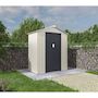 Voir la diapositive 2 : Habitat et Jardin Abri de jardin métal  Nebraska  - 2.71 m² - Beige/gris anthracite