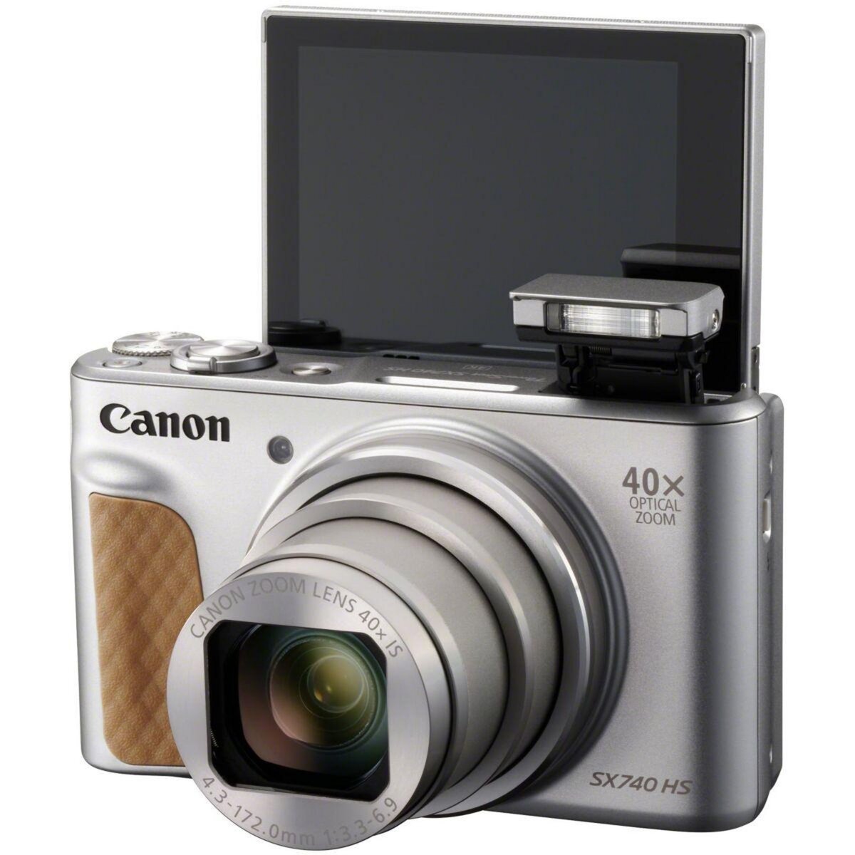Canon Appareil photo Compact PowerShot sx740 HS Lite Argent