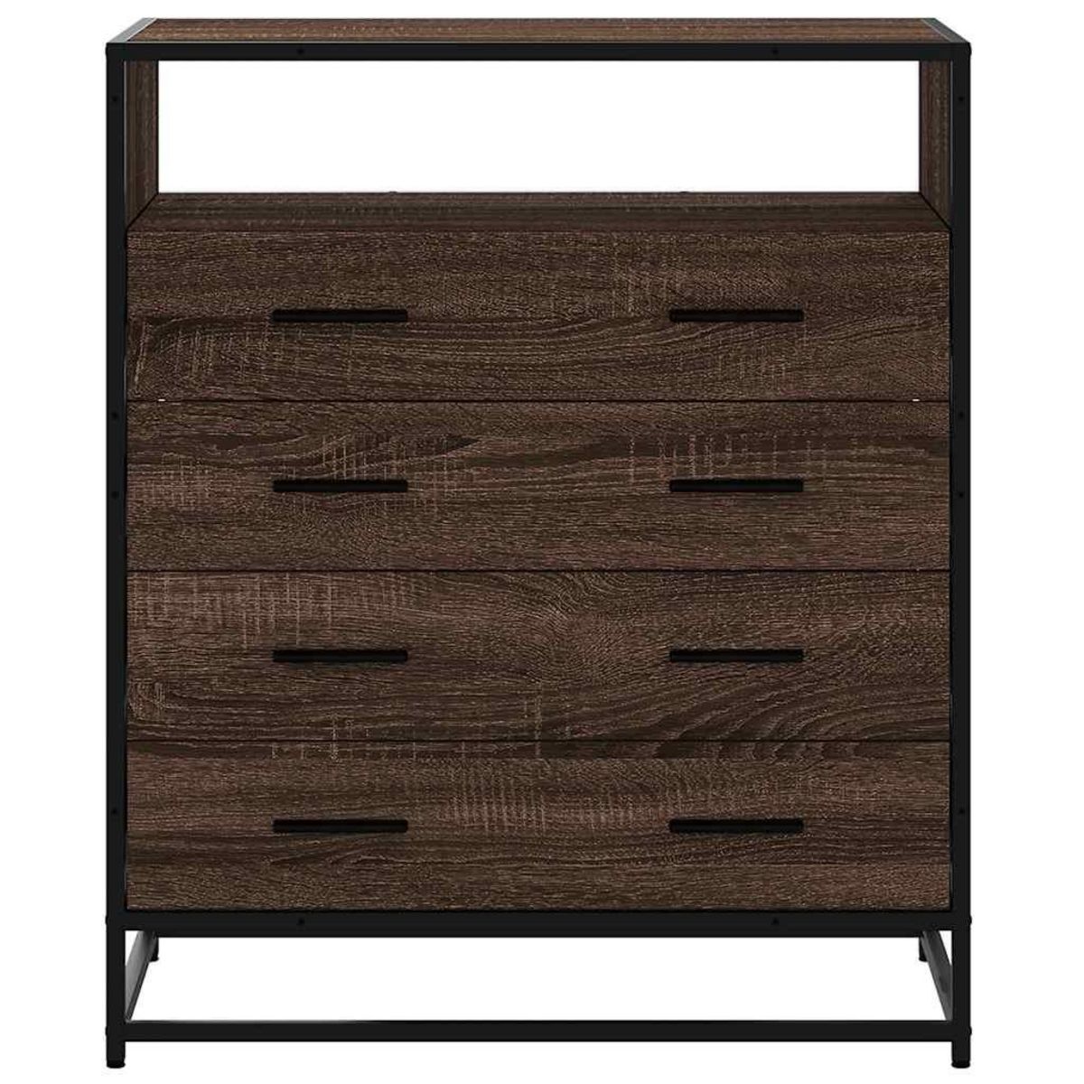 VIDAXL Commode chene marron 70x41x83,5 cm bois d'ingenierie