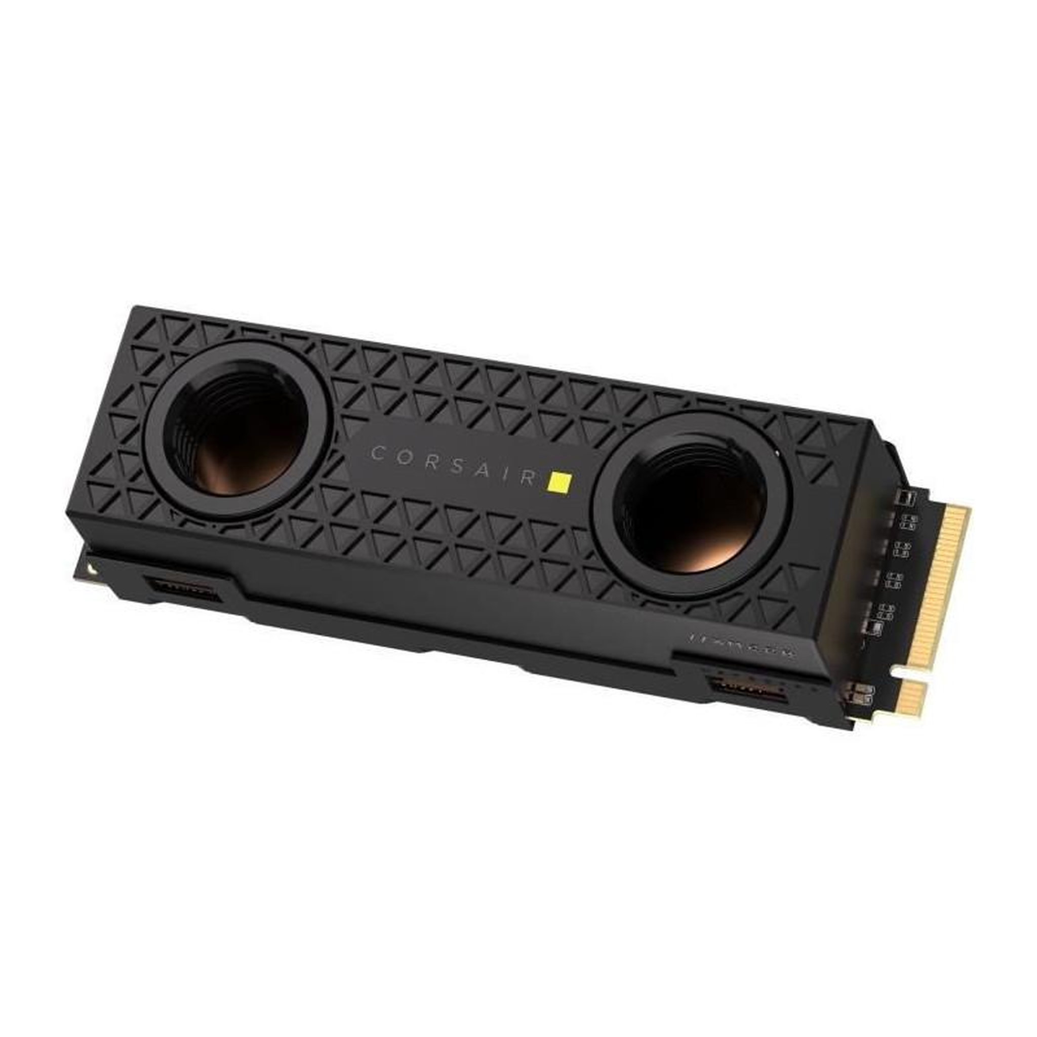Voir la diapositive 2 : Corsair Disque SSD M.2 - CORSAIR - MP700 PRO SE Hydro X Series - TLC NAND - Waterblock préinstallé - DirectStorage - 14 000 Mo/s