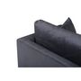 Voir la diapositive 6 : Paris Prix Fauteuil en Velours  Sofia  104cm Gris Foncé