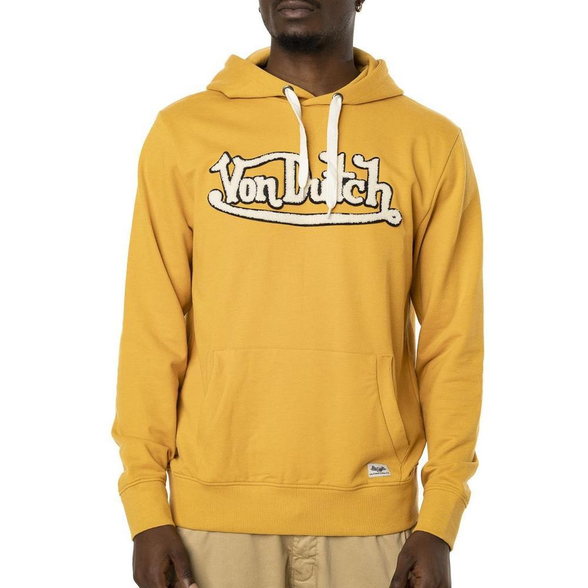 VON DUTCH Sweat Jaune Homme Von Dutch BAZ. Coloris disponibles : Jaune