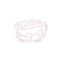 Voir la diapositive 2 : SMOBY Smoby - Disney Princesses - Chariot de plage avec seau +accessoires -