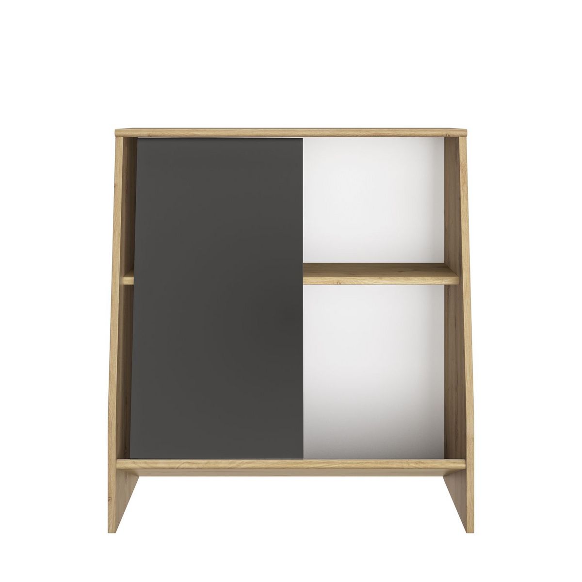 Bibliothèque de rangement enfant ludique L74cm