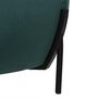 Voir la diapositive 3 : TOILINUX 2 Tabourets design velours Calabaza