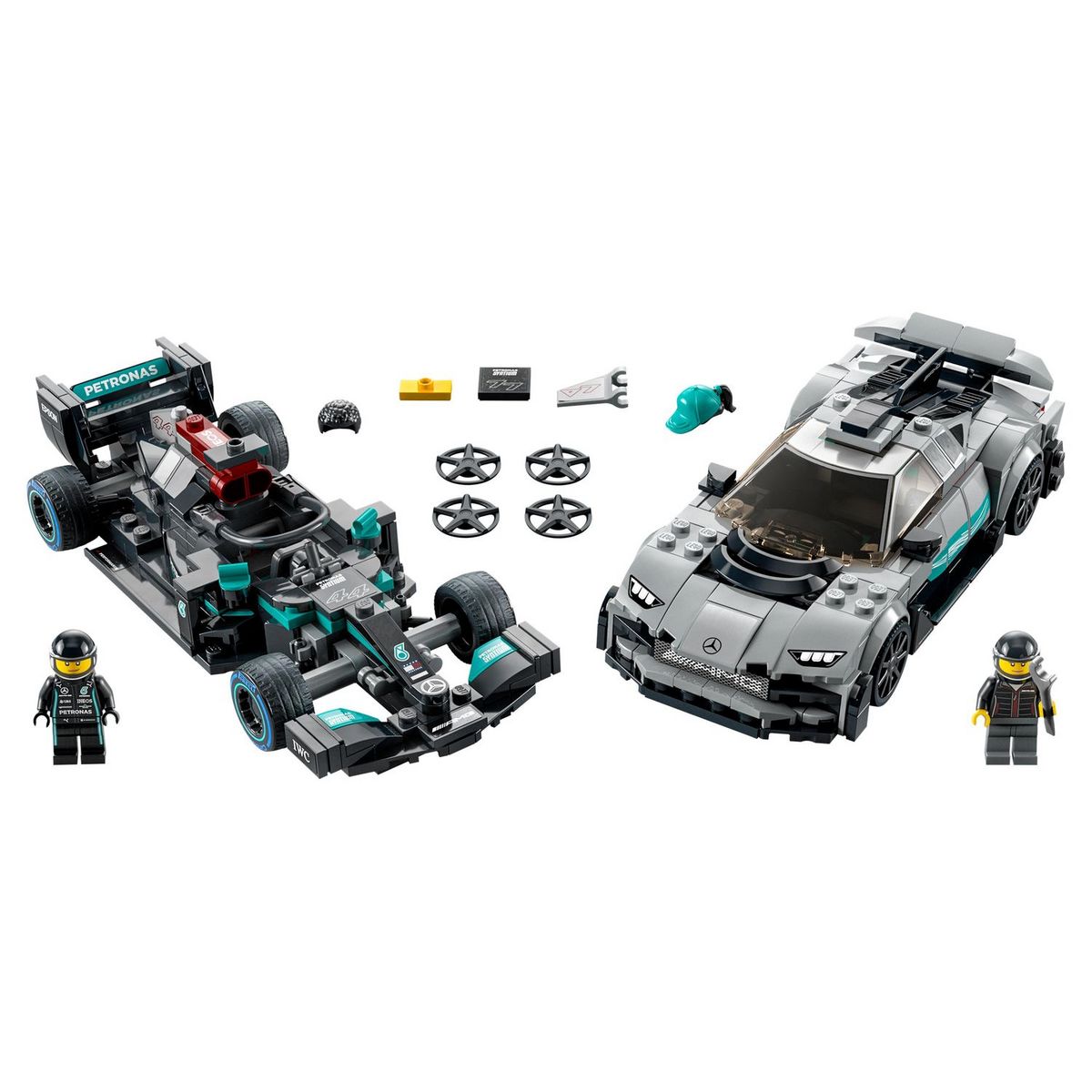 LEGO Speed Champions 76909 Mercedes-AMG F1 W12 et Project One, Jouets Voitures de Sport
