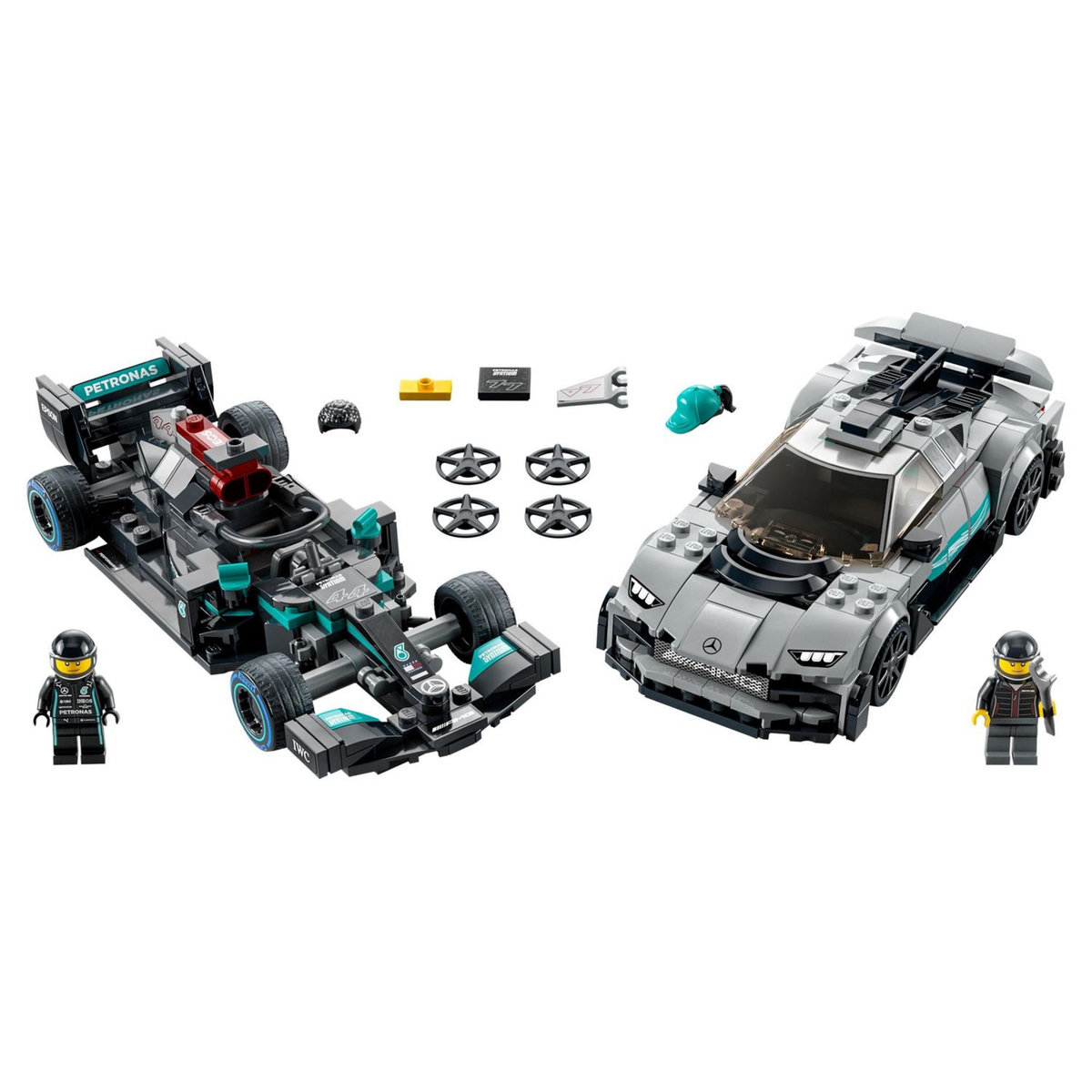 LEGO Speed Champions 76909 Mercedes-AMG F1 W12 et Project One, Jouets Voitures de Sport