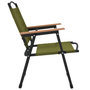 Voir la diapositive 5 : VIDAXL Chaises de camping lot de 2 Vert 54x55x78 cm Tissu Oxford