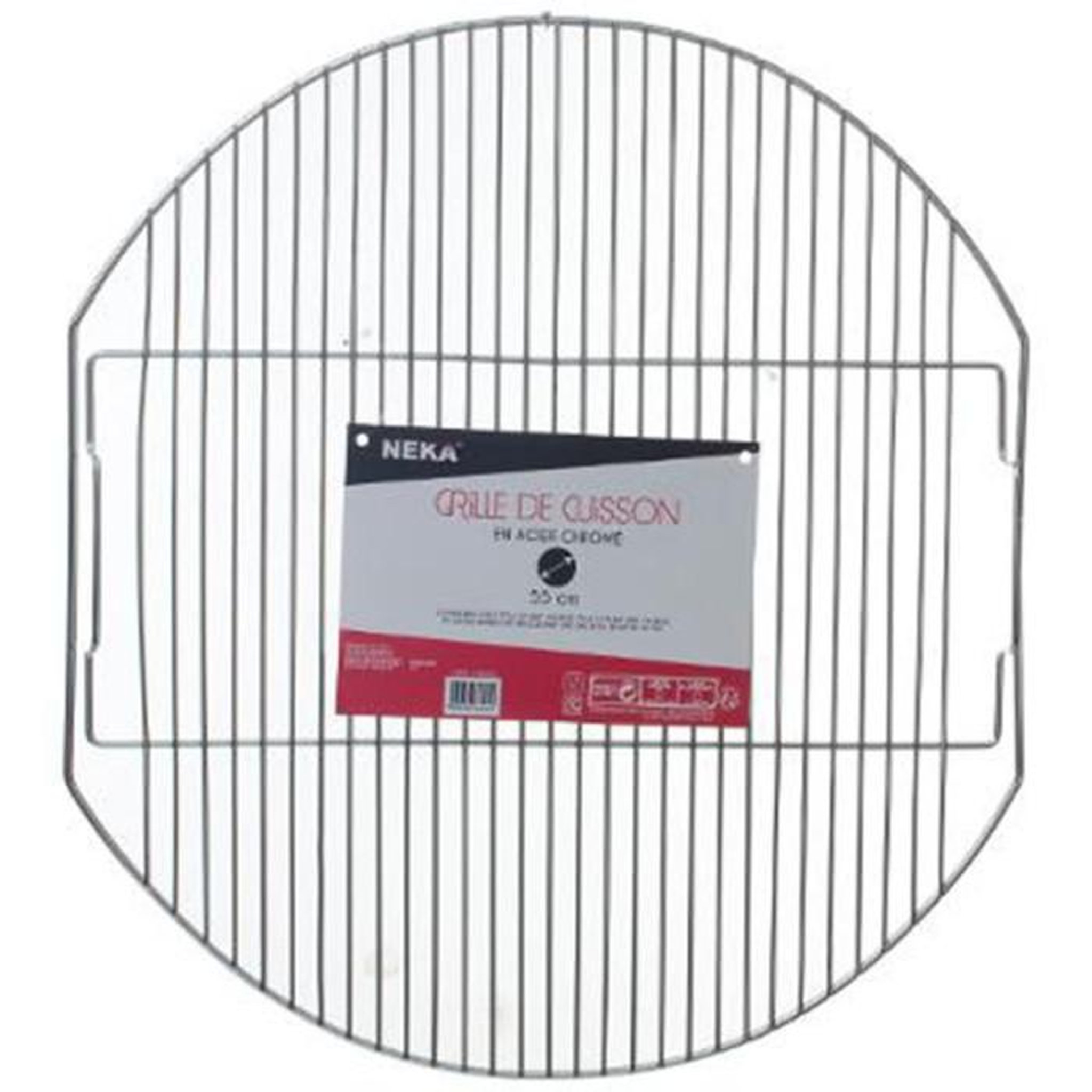 Voir la diapositive 3 : NEKA Grille pour Barbecue  Neka Pyla  55cm Gris