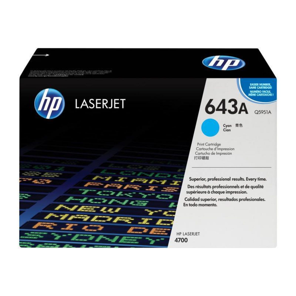 HP HP Cartridge No 643A HP643A HP 643A Cyan (Q5951A)