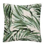 ATMOSPHERA Housse de Coussin  Tropic  40x40cm Vert Cèdre