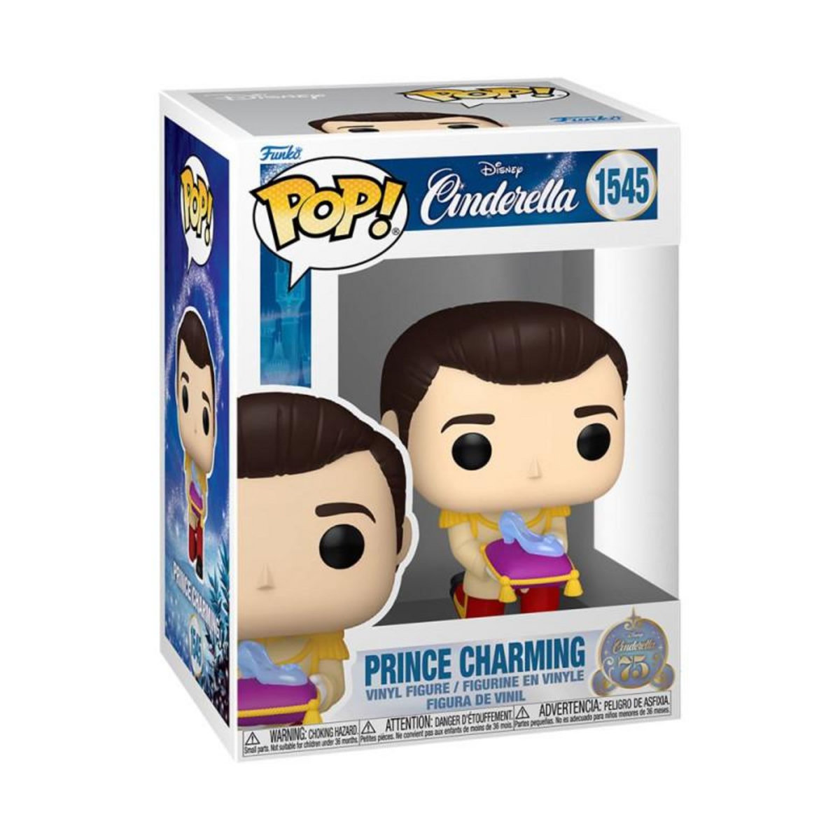Funko Figurine Funko Pop Disney Cinderella's 75th Prince C