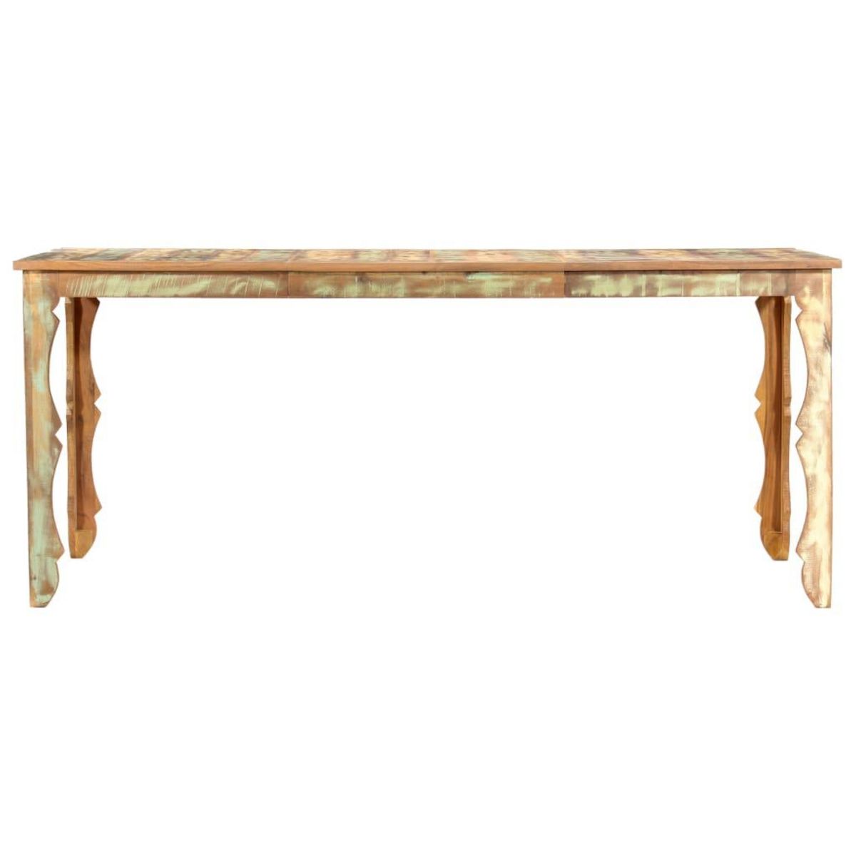 VIDAXL Table de salle a manger 180x90x76cm Bois de recuperation solide