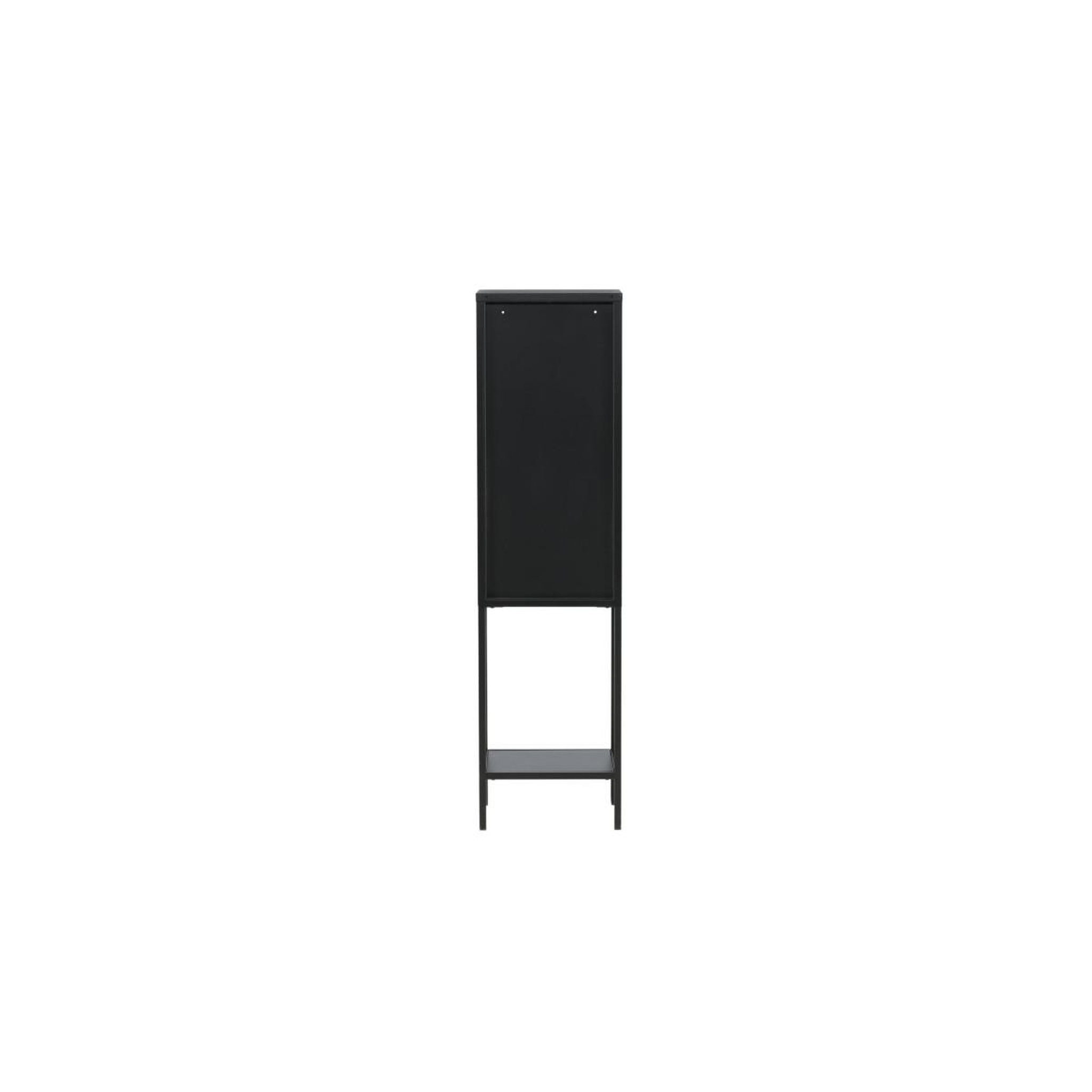 Voir la diapositive 5 : Paris Prix Vitrine avec porte en verre  misha  150cm noir