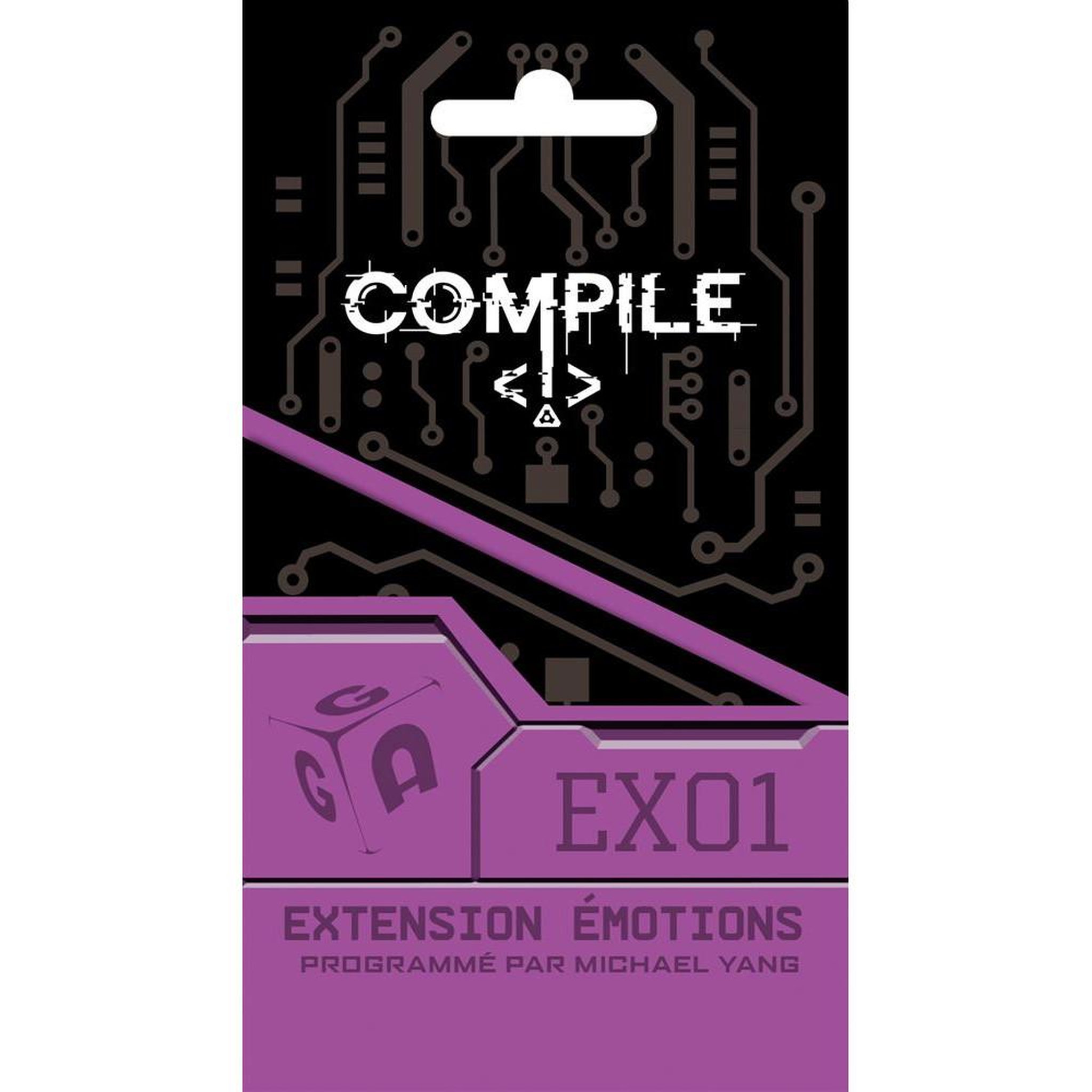 Asmodee Jeu de stratégie Asmodee Compile Extension Emotions
