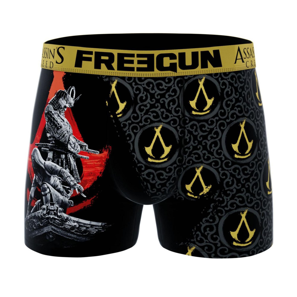 FREEGUN Lot de 4 boxers homme Assassin's Creed