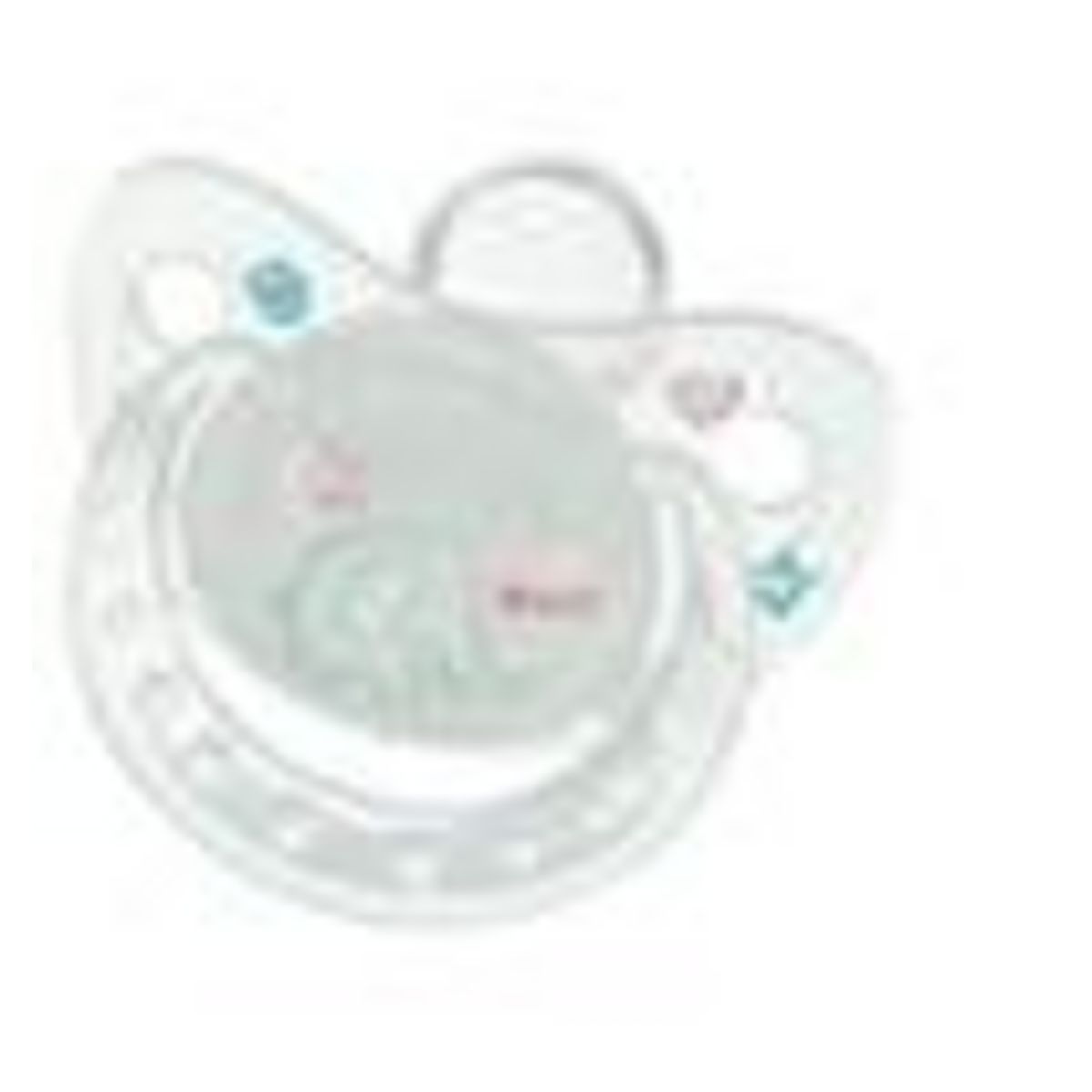 NUK Sucette silicone physiologique - 6-18 mois
