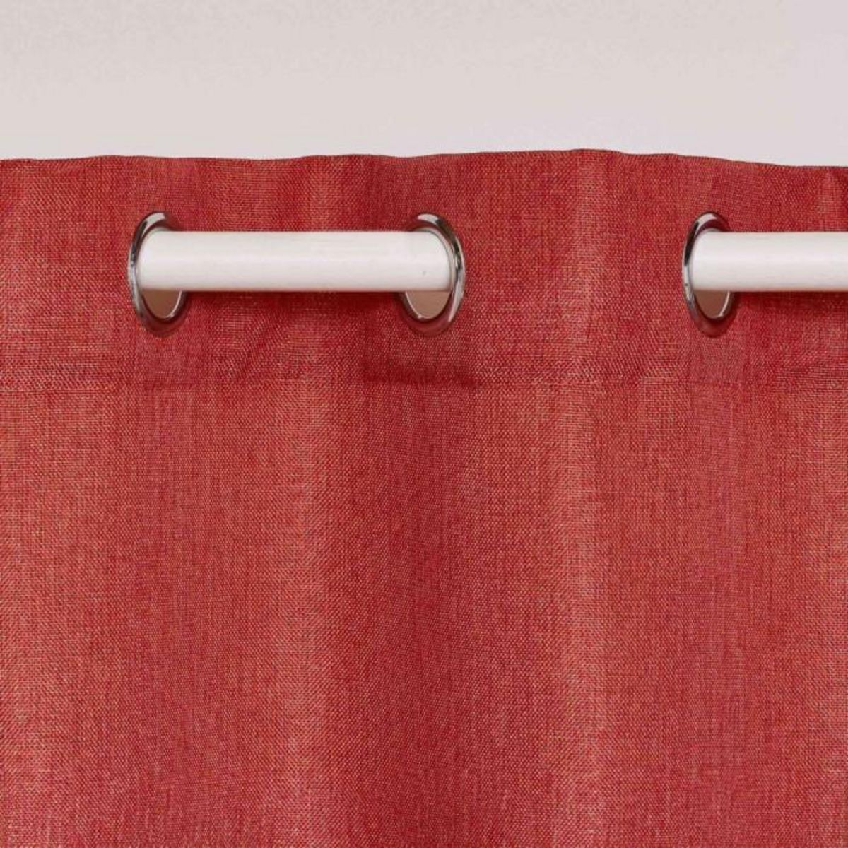 Paris Prix Rideau à Œillets  Zeline  140x260cm Terracotta