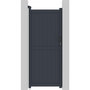 Voir la diapositive 1 : Habitat et Jardin Portillon aluminium  Maurice  - 101.2 x 180.9 cm - Gris