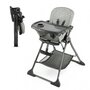 Voir la diapositive 1 : KINDERKRAFT Kinderkraft Highchair Foldee - Chaise de salle à manger pliable