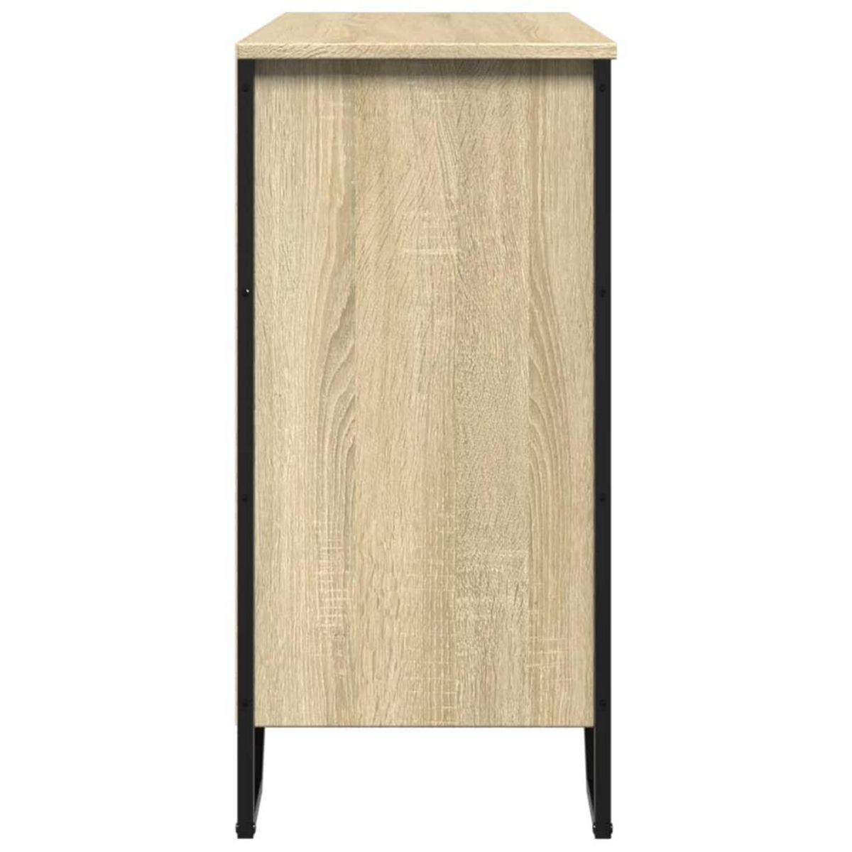 VIDAXL Buffet chene sonoma 91x35,5x74,5 cm bois d'ingenierie