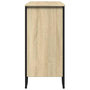 Voir la diapositive 5 : VIDAXL Buffet chene sonoma 91x35,5x74,5 cm bois d'ingenierie