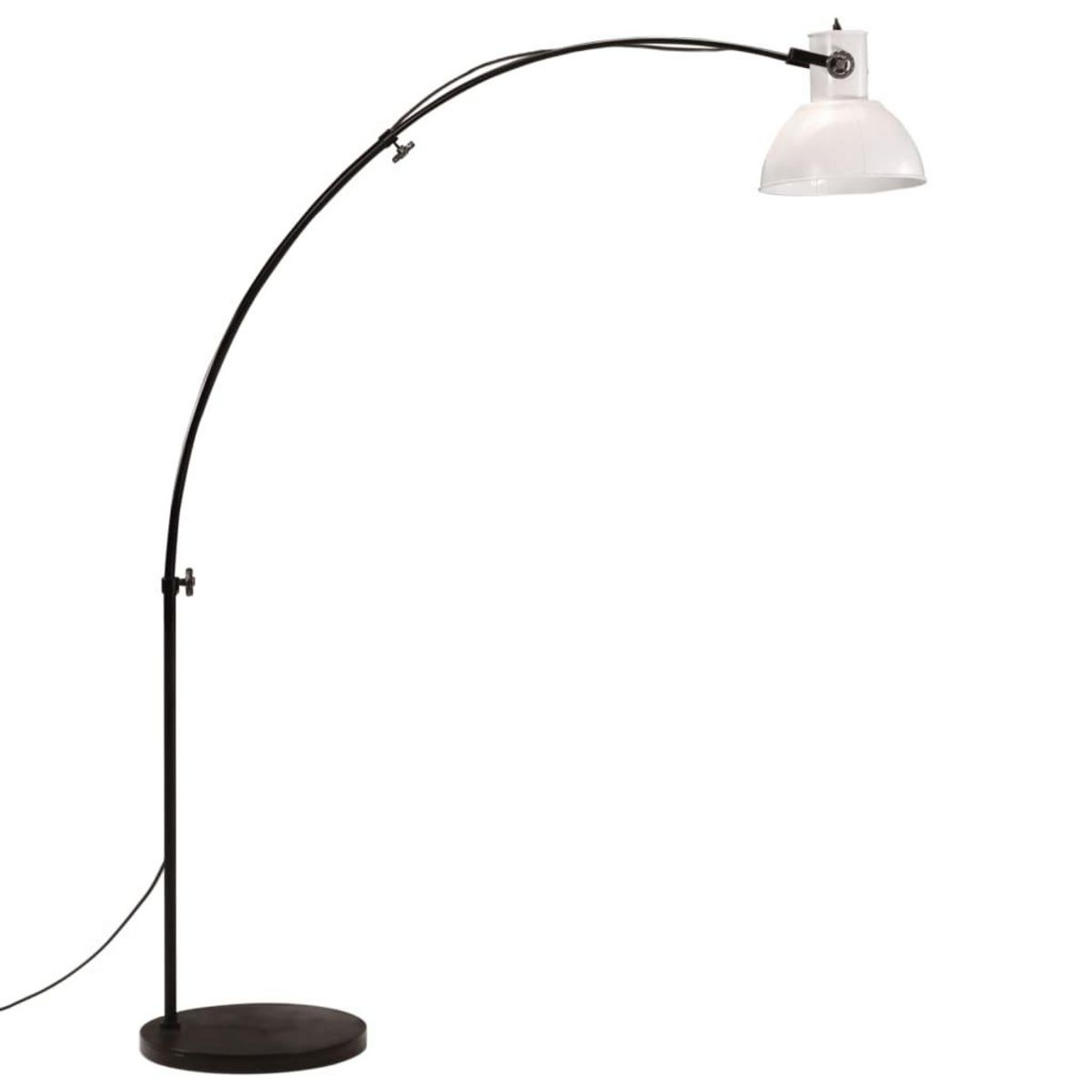 VIDAXL Lampadaire 25 W blanc 150 cm E27