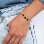 Voir la diapositive 2 : SC BOHEME Bracelet par SC Bohème orné d'obsidiennes noires
