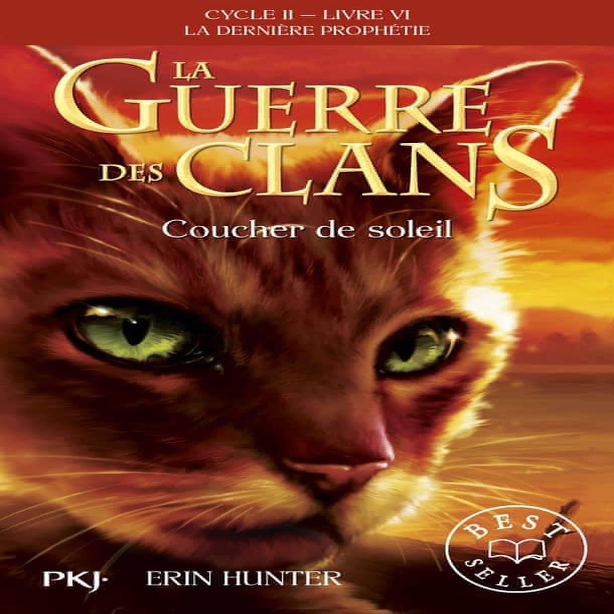 LA GUERRE DES CLANS : LA DERNIERE PROPHETIE (CYCLE II) TOME 6 : COUCHER DE SOLEIL, Hunter Erin