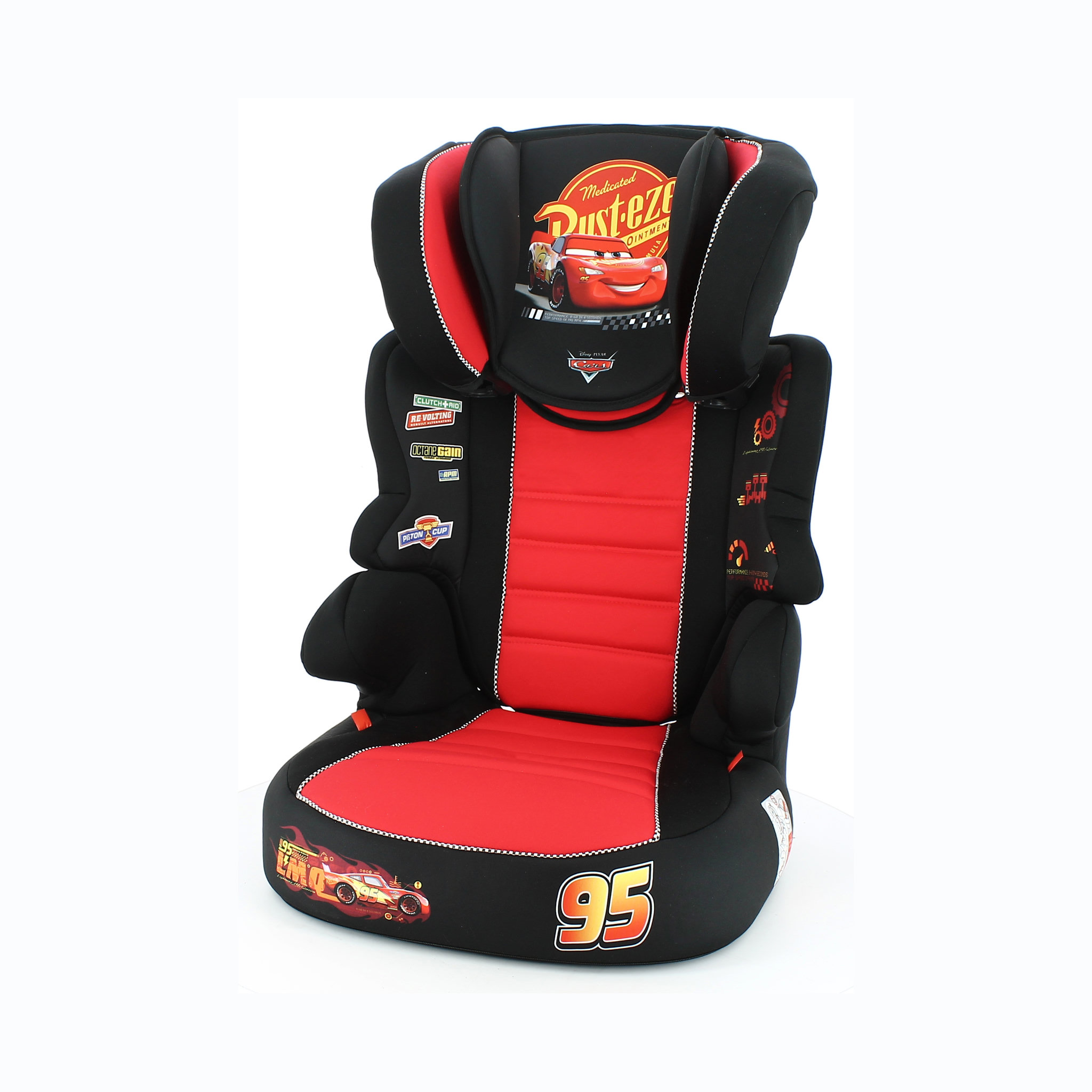 Voir la diapositive 1 : DISNEY Rehausseur auto groupe 2/3 Befix Disney Cars