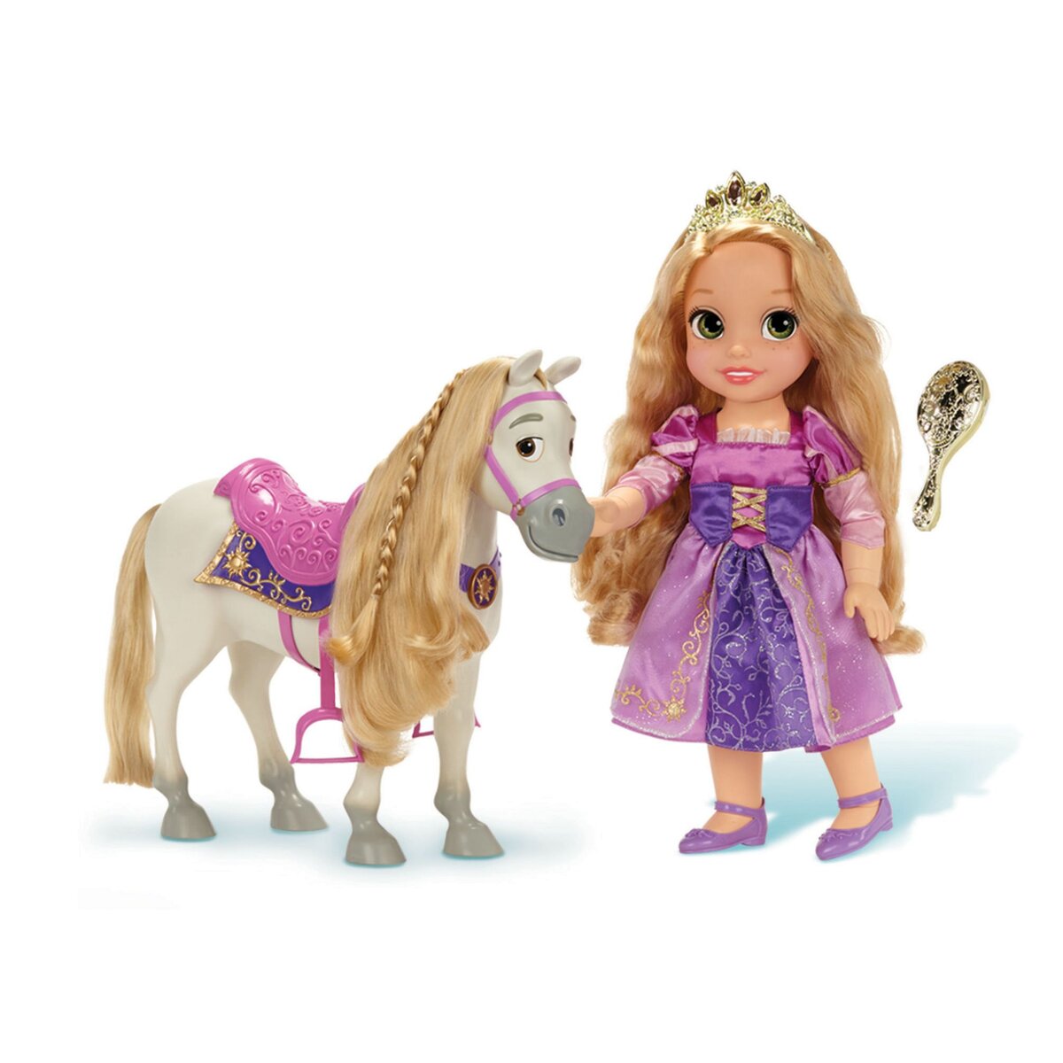 DISNEY Poupée Bébé Raiponce et Maximus - Disney Princesses