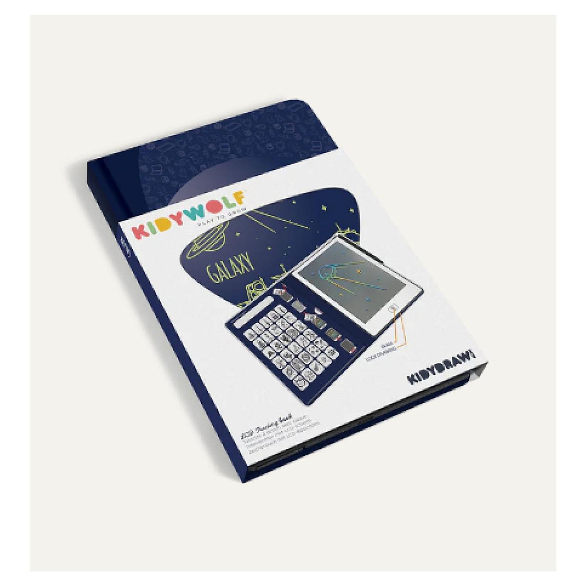 KIDYWOLF kidydraw-mini tablette a dessin galaxie