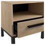 Voir la diapositive 2 : Chevet 1 tiroir esprit industriel L44cm DOWNTOWN