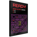 Paris Prix Affiche Murale Encadrée  Maze. Coloris disponibles : Noir, Jaune