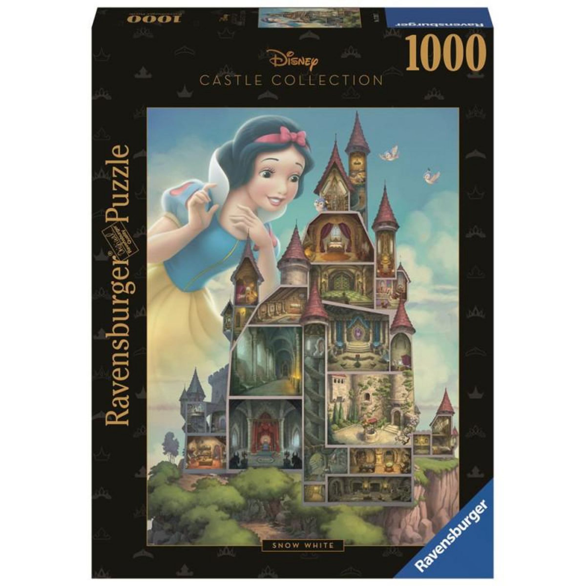 RAVENSBURGER Puzzle Ravensburger Disney Castles Snow White 1000 pièces