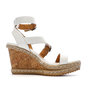 Voir la diapositive 2 : CHATTAWAK Sandales Compensée hes Femme Chattawak Summer Camel