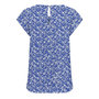 Voir la diapositive 2 : Only Top Bleu/Blanc à motifs Femme Only Nova
