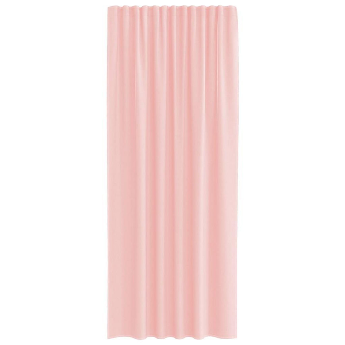 VIDAXL Rideaux en voile avec boucles 2 pcs rose 140x245 cm