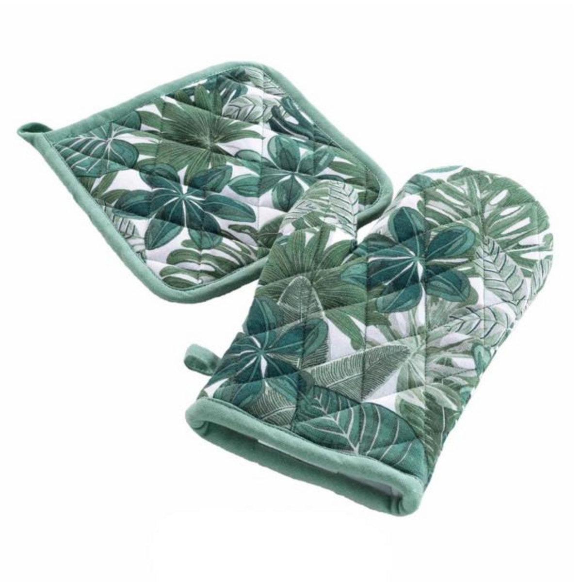 Paris Prix Gant & Manique Imprimé  Ardenia  28cm Sauge