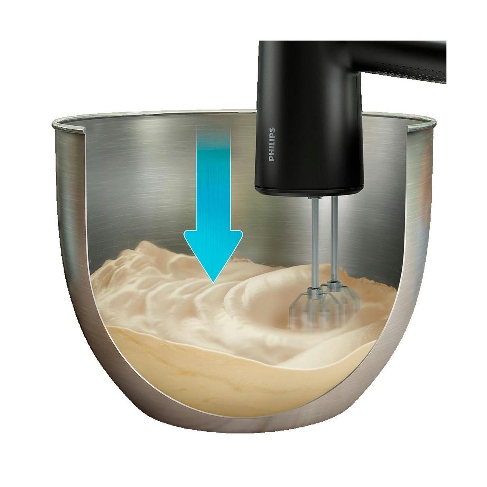 Voir la diapositive 3 : Philips Batteur Philips HR3781/20 500 W Noir