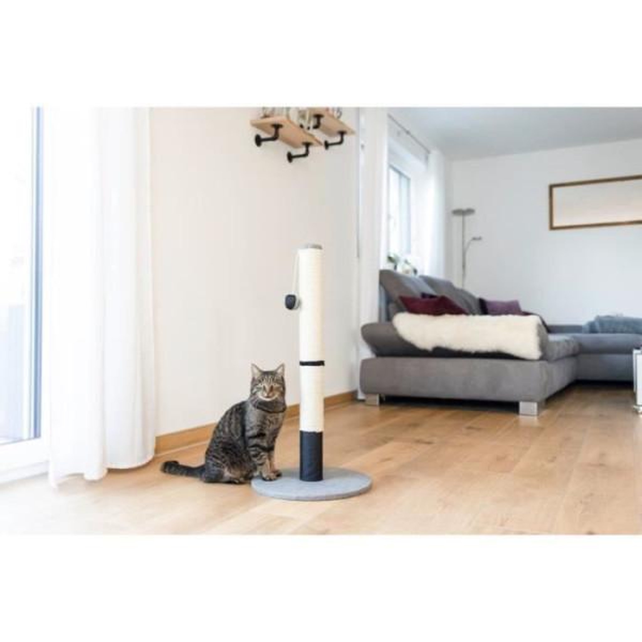 Voir la diapositive 3 : KERBL KERBL - Poteau griffoir pour chat - Tronc - OPAL PRO - 40 x 7 cm