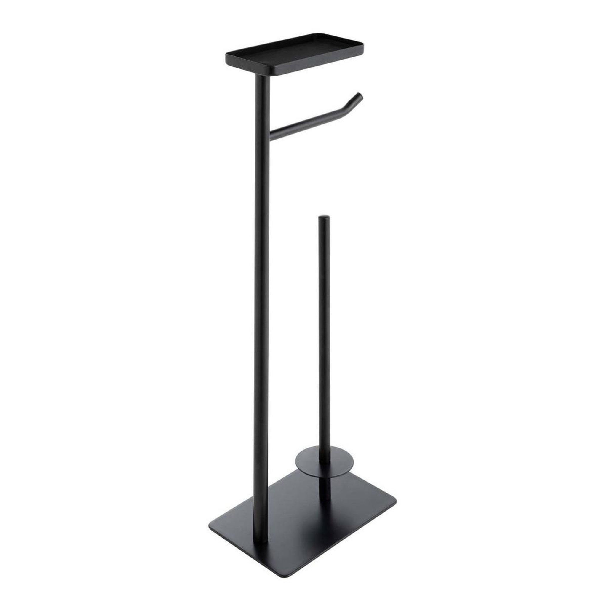 Douceur d'Intérieur Dérouleur papier wc avec porte-téléphone  filano  63cm noir