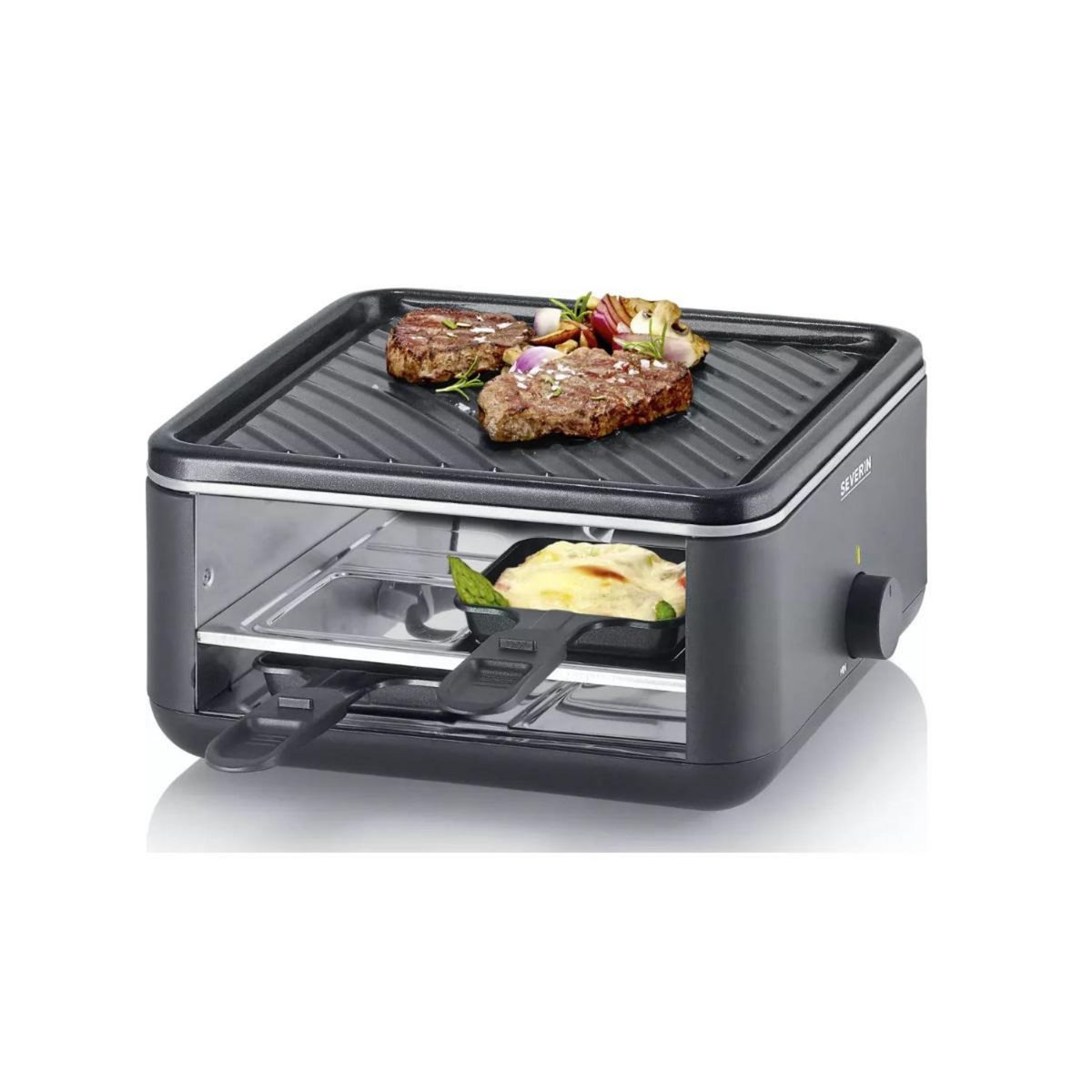SEVERIN Appareil à raclette 4 personnes 800w + gril - RG2360