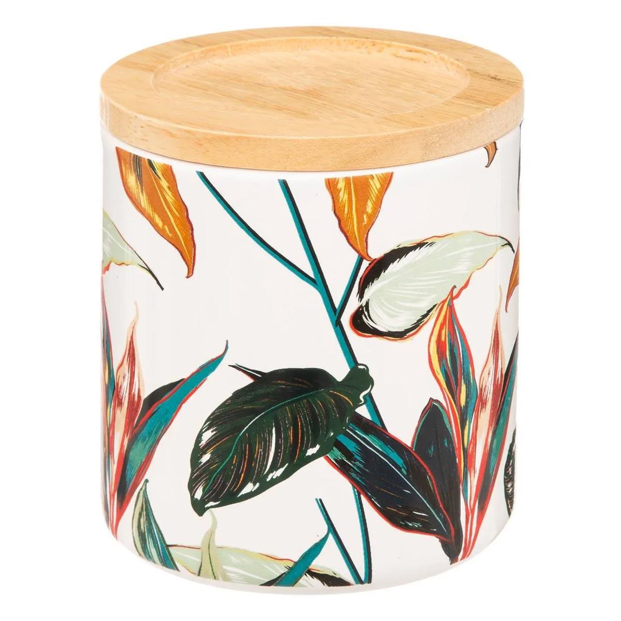 FIVE Pot à coton imprimé  palawan  11cm multicolore