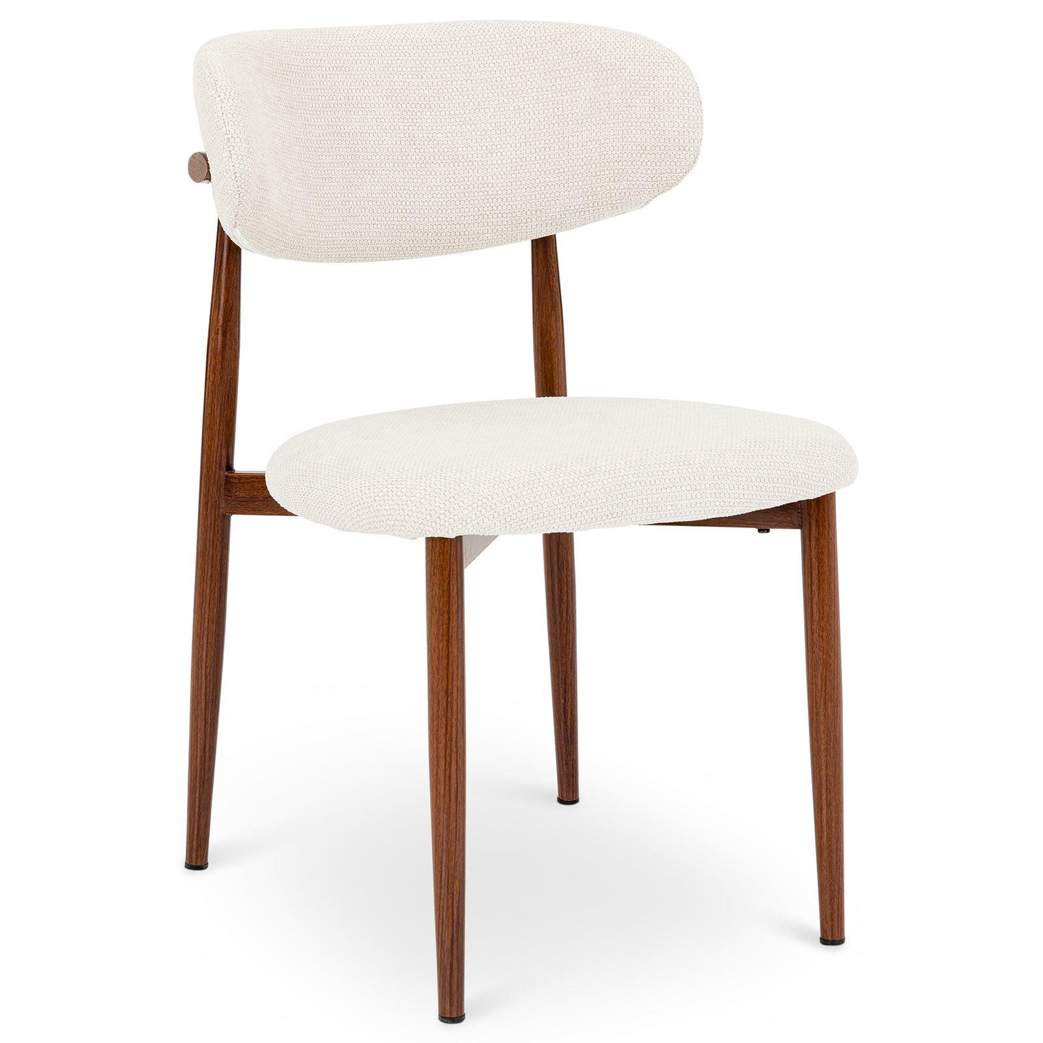 Voir la diapositive 4 : IDIMEX Lot de 2 chaises acosta de salle à manger en tissu