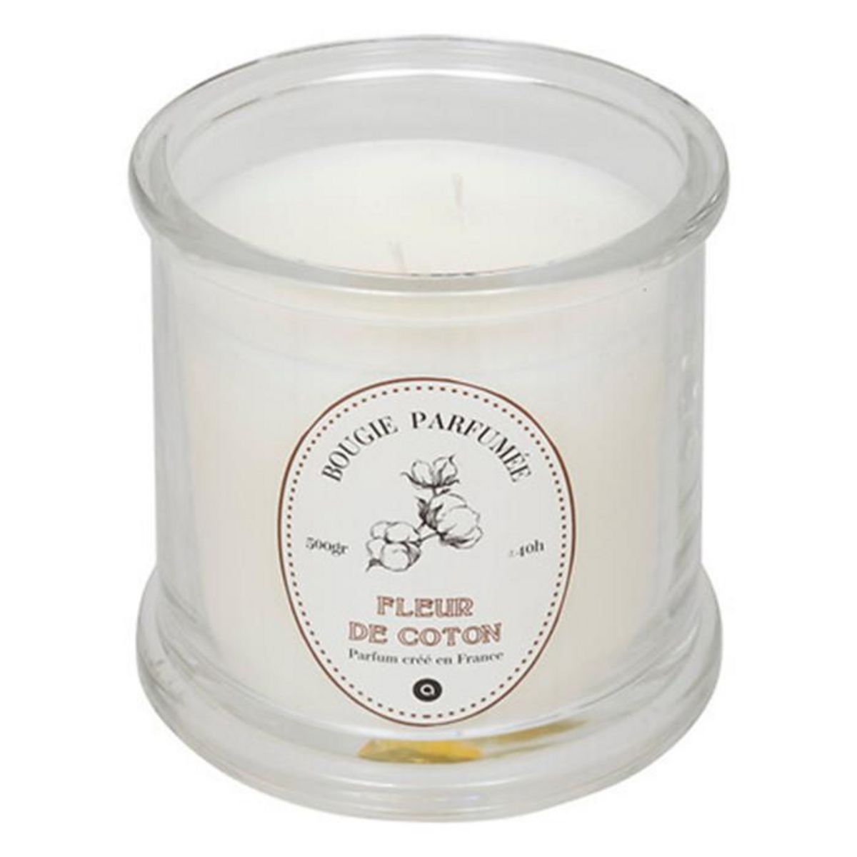ATMOSPHERA Bougie Parfumée  Hapo  500g Fleur de Coton