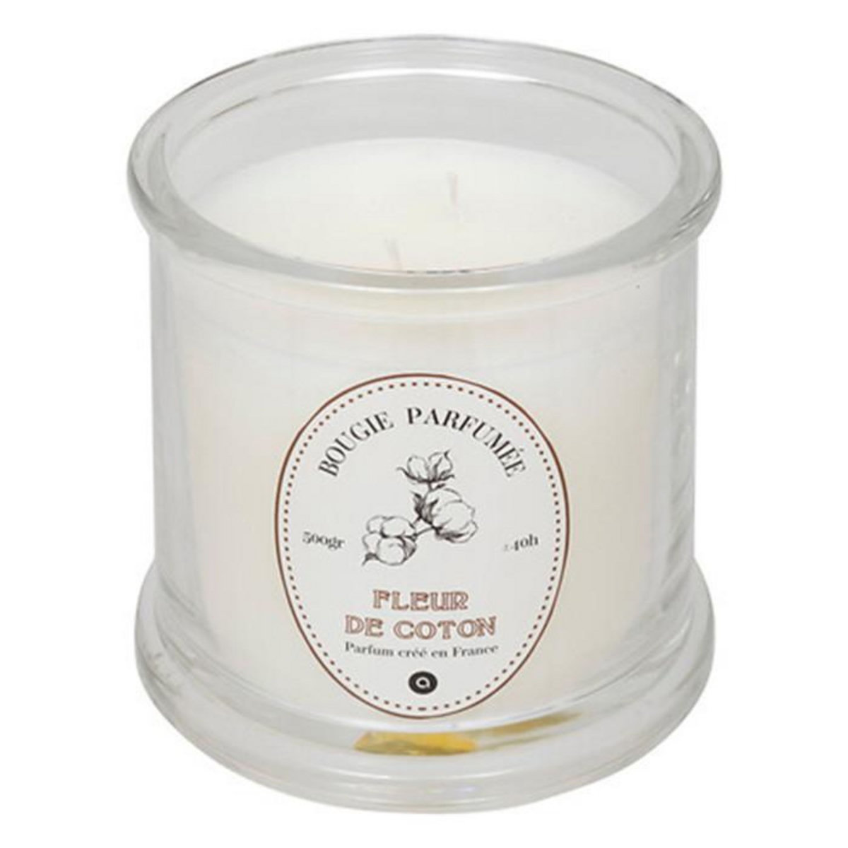 ATMOSPHERA Bougie Parfumée  Hapo  500g Fleur de Coton