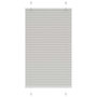 Voir la diapositive 1 : VIDAXL Store plisse gris clair 80x100 cm largeur du tissu 79,4 cm