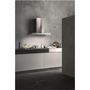 Voir la diapositive 3 : Falmec Hotte décorative murale LUMINA 1430 MURAL 90 INOX/VERRE Gris